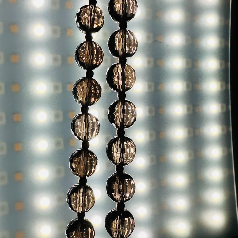 Estate Smoky Brown Quartz Crystal Style Bead Necklace The Jewelers at Macy's - Picture 6 of 6